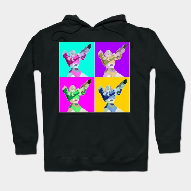 Transformers Arcee Pop Art Hoodie by ramonavirus